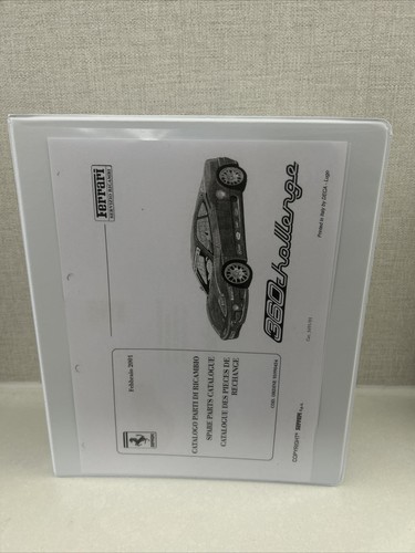 Cartella catalogo ricambi - catalogo,