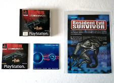 RESIDENT EVIL SURVIVOR PlayStation PS1 PSX PAL COMPLETO EXTRA TRUCCHI SOLUZIONI