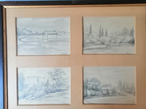 Quadro roma lungotevere ziveri - quadro,