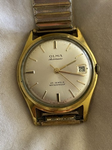Raro orologio vintage olma - vintage,