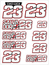 Luca Salvadori 23 moto adesivo