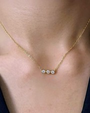 Collana trilogy argento 925