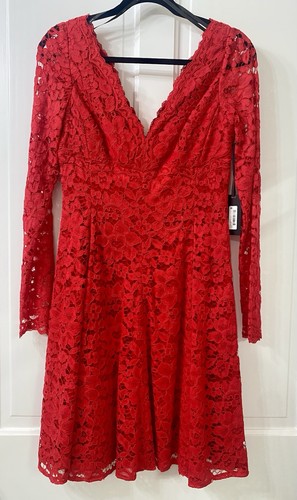 Abito donna vera wang rosso - vera,