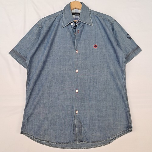 Camicia dsquared2 colore blu - colore,