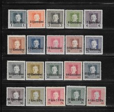 OCCUPAZIONE AUSTRIACA DEL FRIULI n. 1/19 + n° 33,  serie NUOVI/* MH  1918  lotto