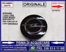 COPRI MOZZO borchietta CERCHIO CERCHI IN LEGA -ORIGINALE- OPEL CORSA E 2015-2019