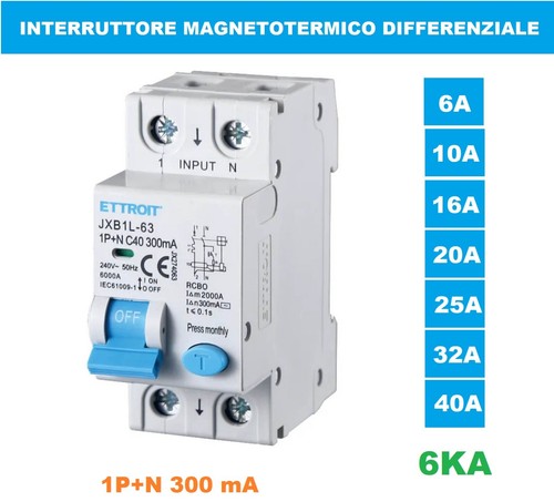 Interruttore differenziale - interruttore,