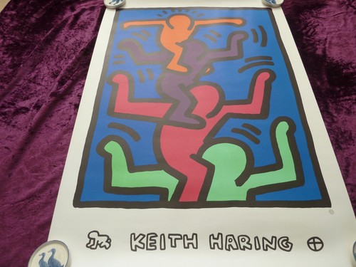 Keith haring estate raro 1992 - keith,