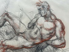 Exceptionnel grand tableau