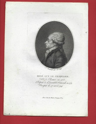 1796 revolution gravure - 1796, le