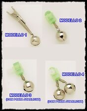 CAMPANELLO PER CANNA DA PESCA CAMPANELLI A PINZA SEGNALATORE ABBOCCATA FONDO