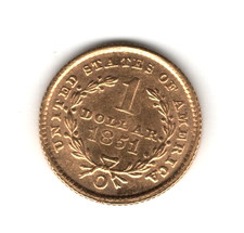 MONETA  ORO  U.S.A.  1 Dollaro