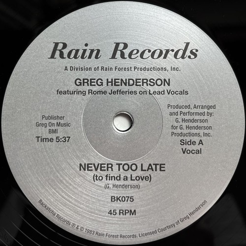 Greg henderson rome - greg, /