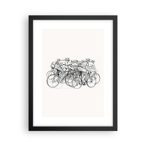 Poster 30x40cm bici corsa
