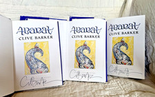 Clive Barker Signed First