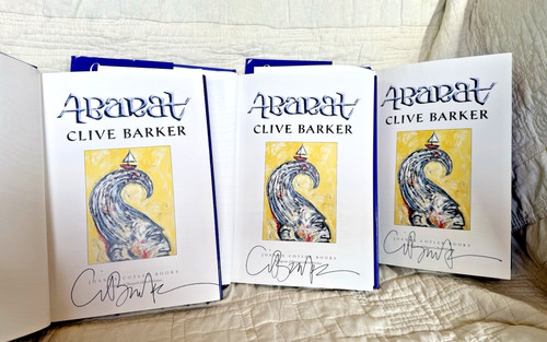 Clive barker signed - clive,