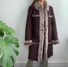 Cappotto afgano marrone M&S