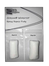 38G bianco. Stucco epossidico