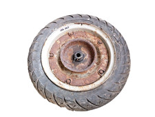 Ruota cerchio cerchione anteriore Piaggio Ape