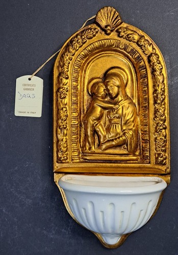 Acquasantiera madonna con - acquasantiera,