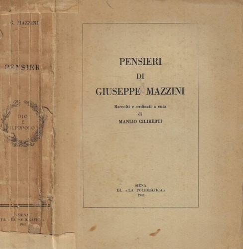 Pensieri giuseppe mazzini - pensieri,