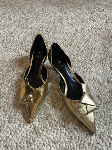 Zara solid color pointed - color, women