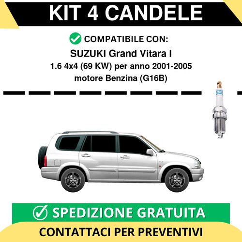 Kit candele per - 4, grand