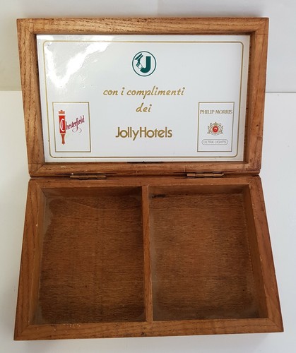 Scatola legno porta tabacco - porta,
