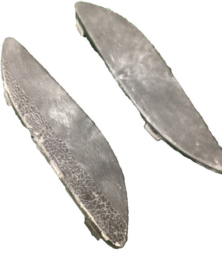 Coppia coperchi pedana yamaha - coperchi,
