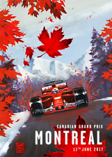 Poster Ferrari F1 Montreal