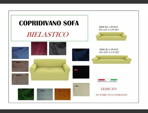 Copridivano bielastico maxi - copridivano,