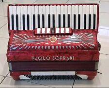 Akkordeon Paolo Soprani 120 bassi 3 voice Accordeon Accordion