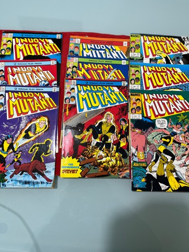 Lotto fumetti nuovi mutanti - i,