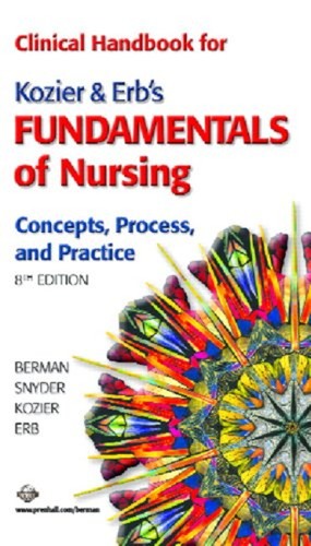 Clinical handbook for kozier - handbook,