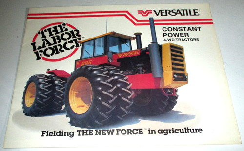 Brochure vendita trattore