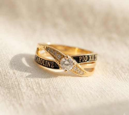 Anello personalizzato classe - anello,