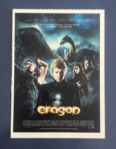 Cartolina ciak archivio eragon - ciak,