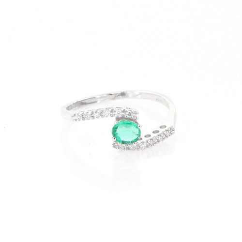 Anello fantasia con smeraldo - anello,