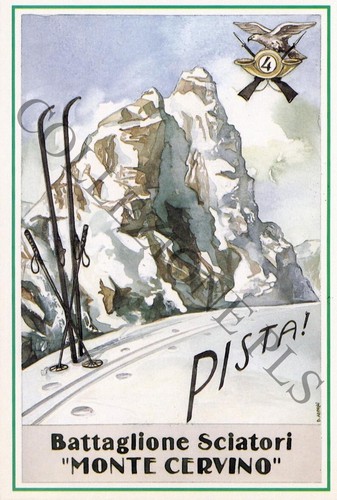 Cartolina alpini publicard - cartolina,