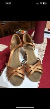 scarpe da ballo latino donna misura 38 Utilizzate Solamente Per 4 Gare