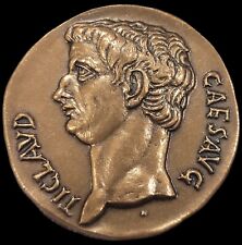 Medaglia riproduzione sesterzio Cesare