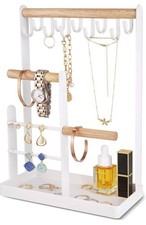 Portagioie Collane da Tavolo, Espositori per Gioielli  Donna Anelli Bracciali 