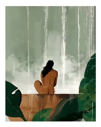 Statua nuda serena arte - , da