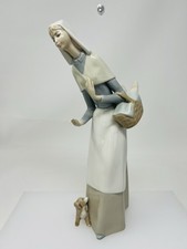 Figurina lladro pastorella con - pastorella,