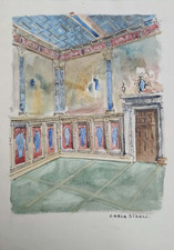 Disegno acquerello carla - disegno,