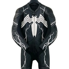 Tuta moto da corsa in pelle