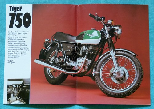 Brochure gamma triumph 1973 - triumph, c.1973