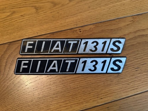 Fiat 131 131s scritta - fiat,