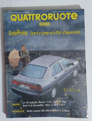 62807 quattroruote 1991 432 - n.,