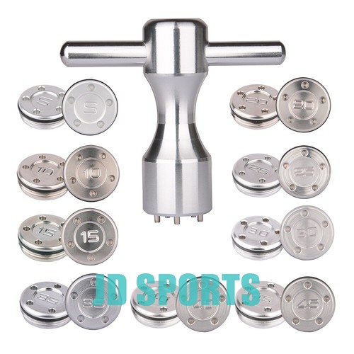 Peso golf numero argento per